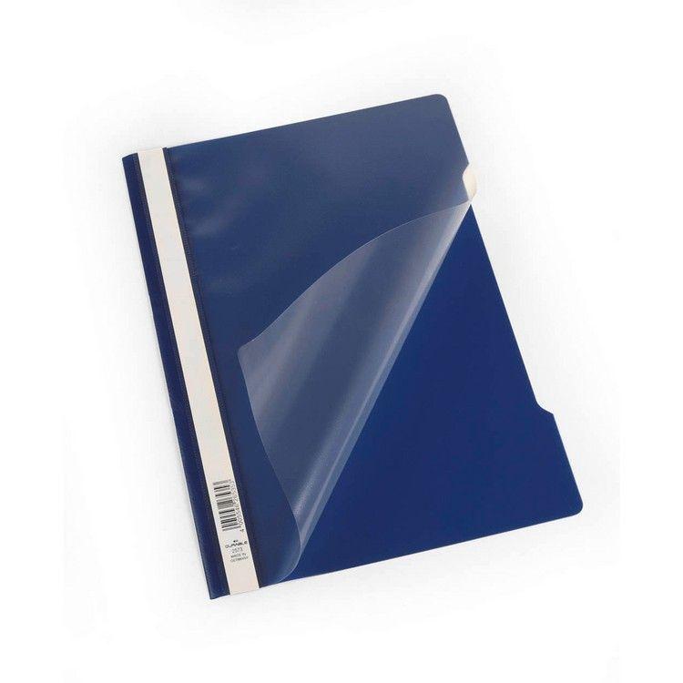 Carpeta vinil Durable oficio fastener pigmentada azul-0