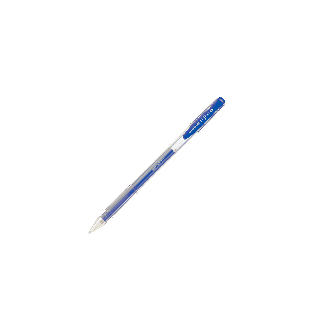 Bolígrafo gel Uniball UM-100 Signo 0.5 mm azul-1