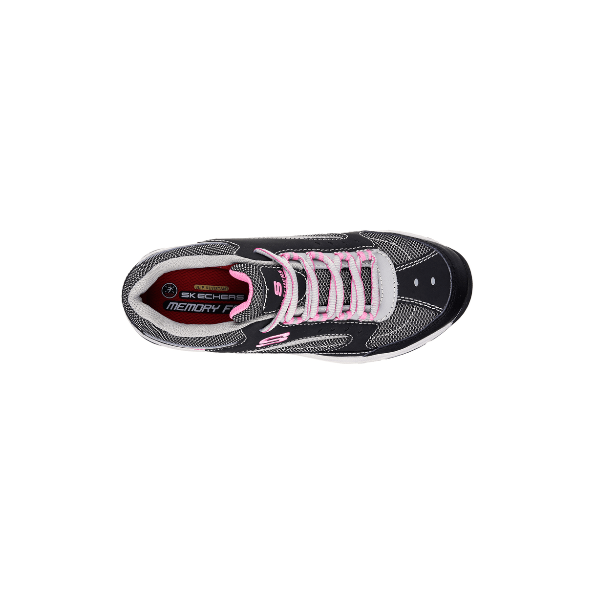 Zapato de seguridad Skechers Biscoe mujer rosado talla 35-5