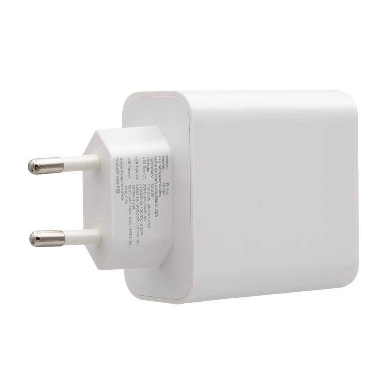 Cargador de pared Philco 65 W USB A y tipo C-4