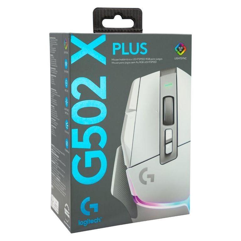 Mouse gamer Logitech G502 X Plus inalámbrico color negro-1