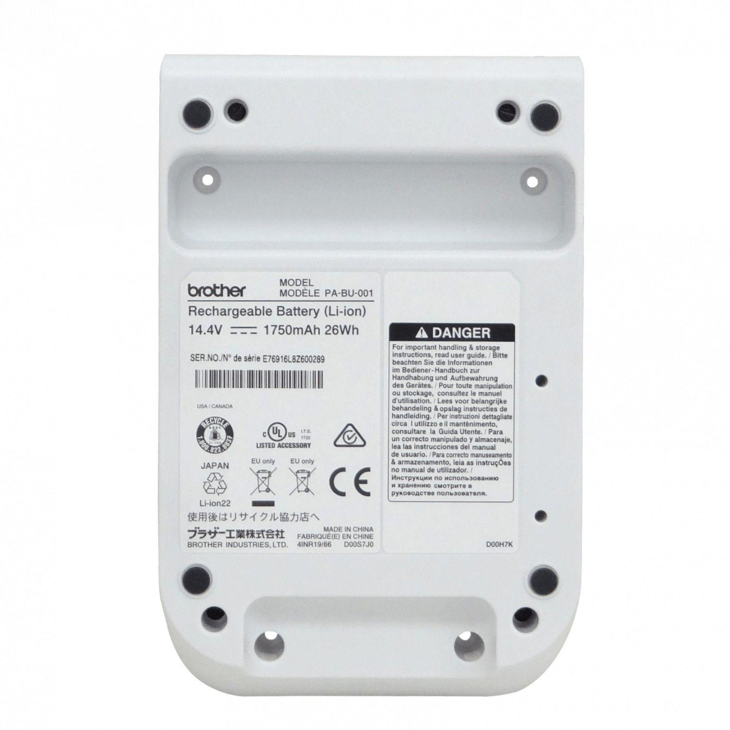 Batería Brother 14,4 V 1750 mAh 26 Wh Li-ion-2