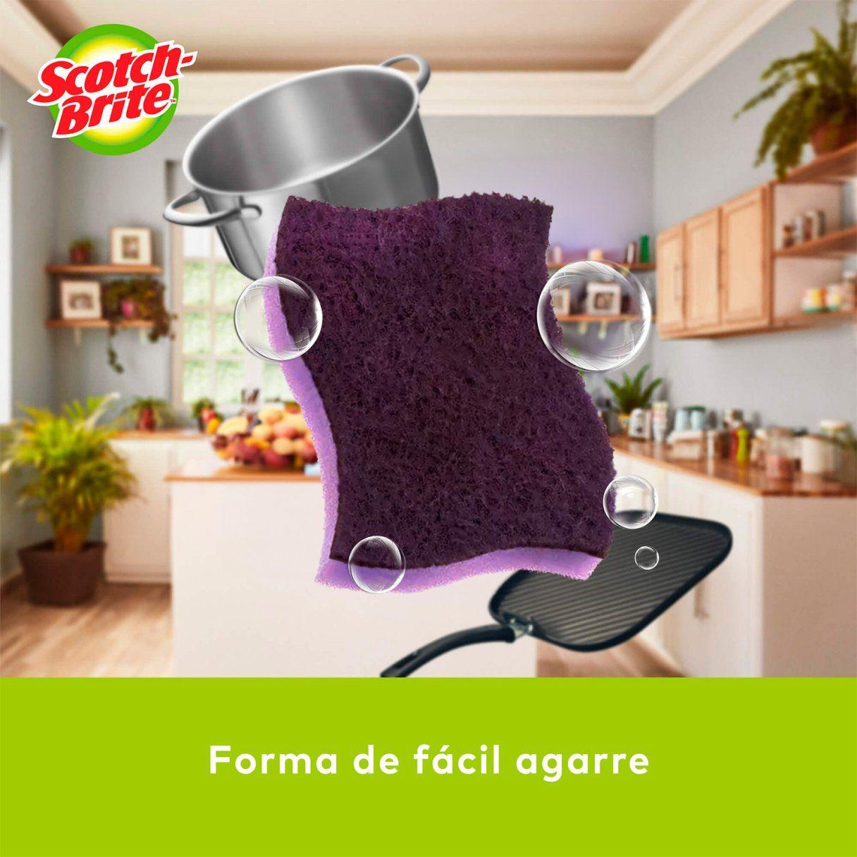 Esponja Scotch Brite 3M Extrema 3 unidades-4