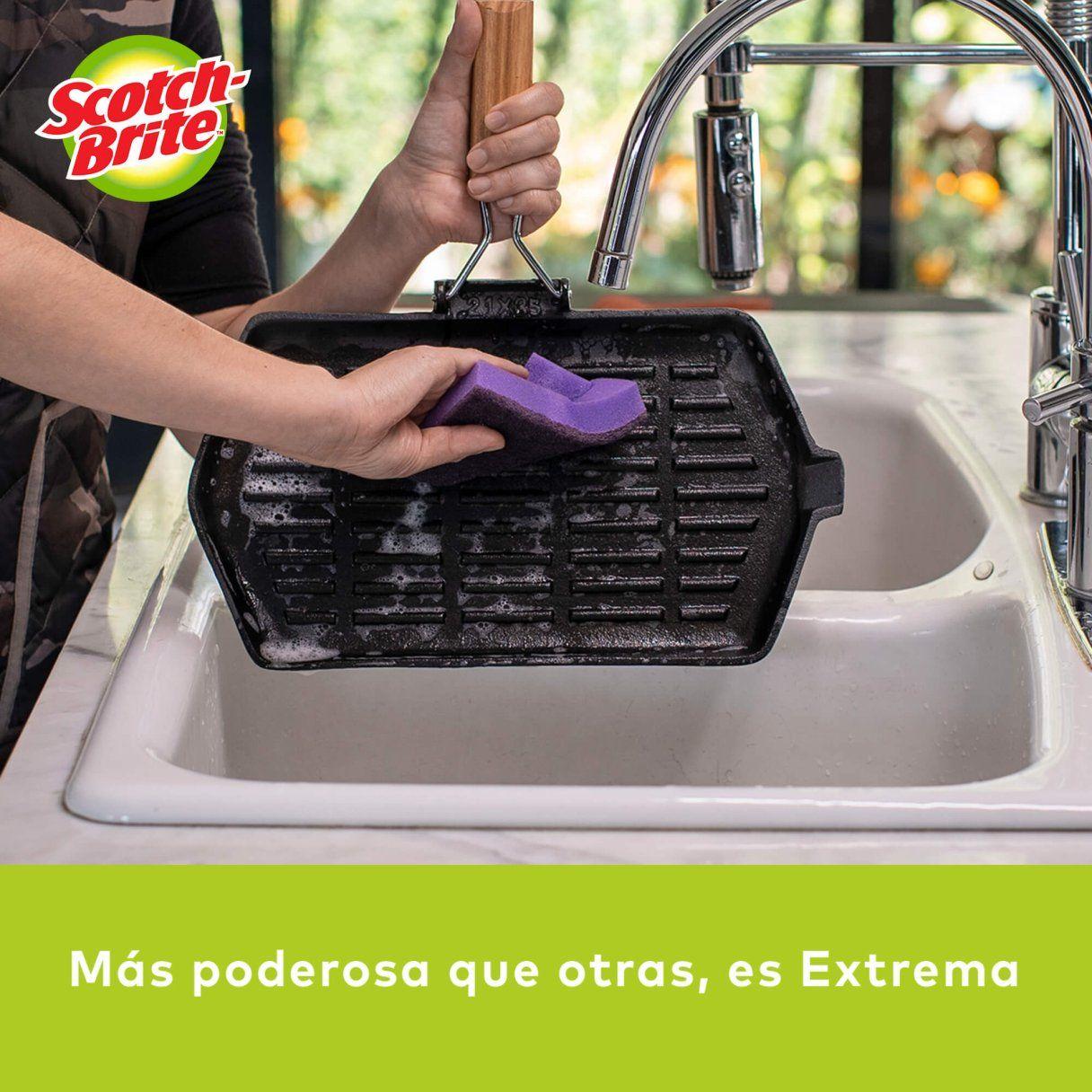 Esponja Scotch Brite 3M Extrema 3 unidades-5