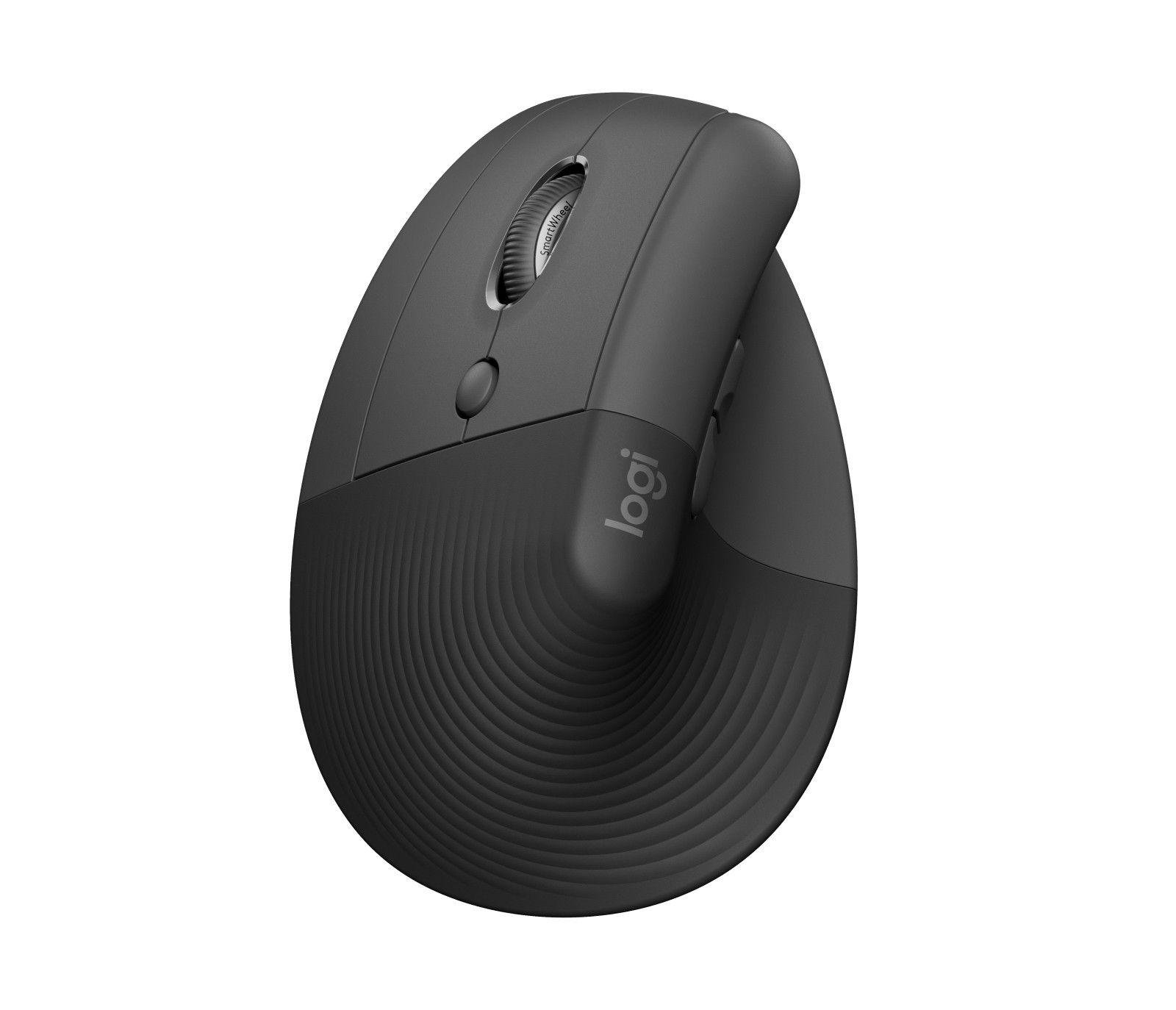 Mouse Logitech Lift izquierdo vertical óptico inalámbrico-0