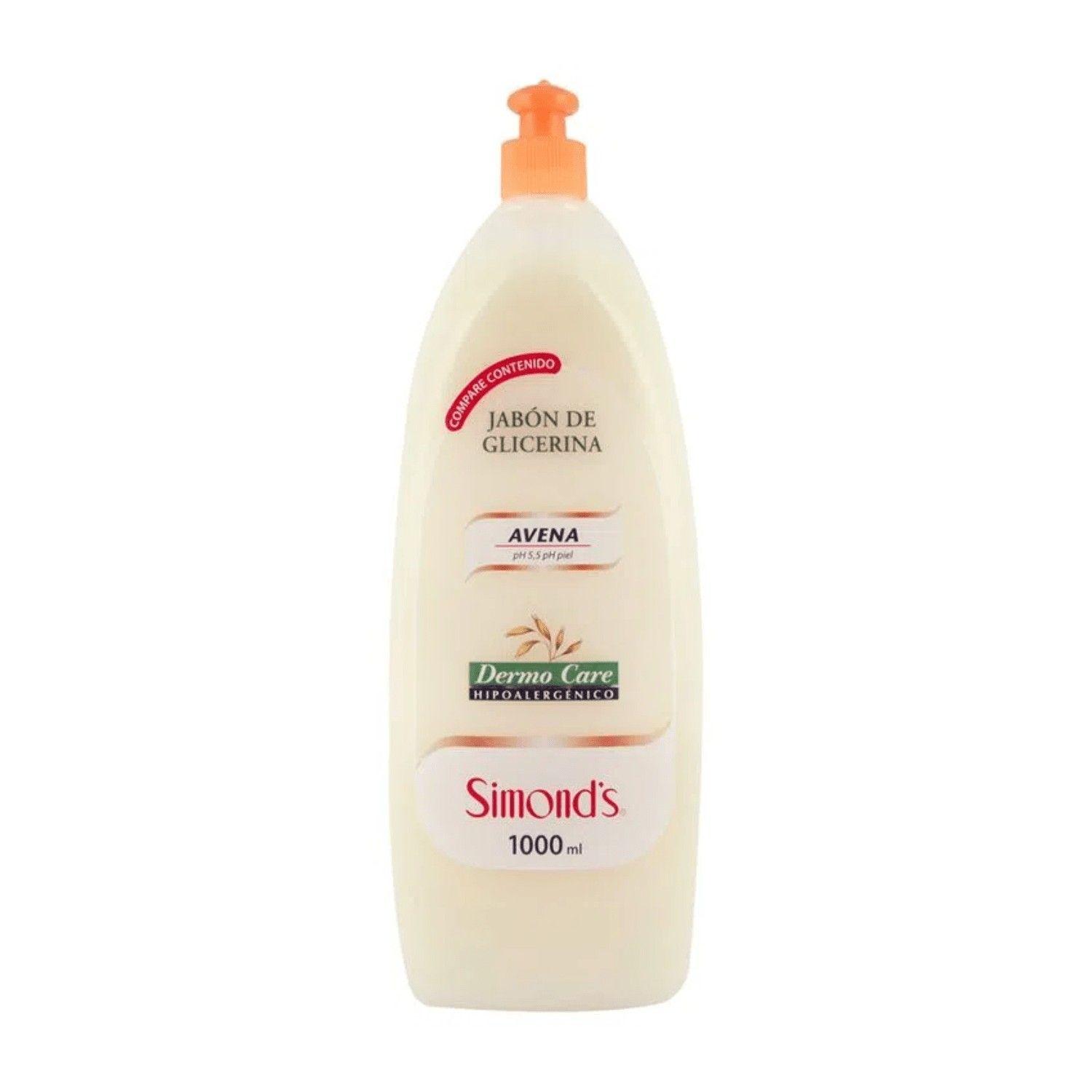 Jabón líquido Simond'S Avena hipoalergénico 1 L-0