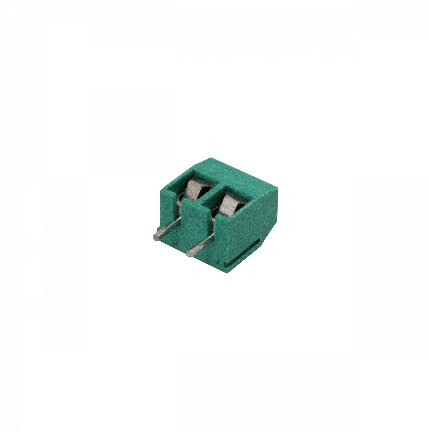 Regleta eléctrica 16 Ampere 2 Pin 300 V 16 A con tornillo verde-2