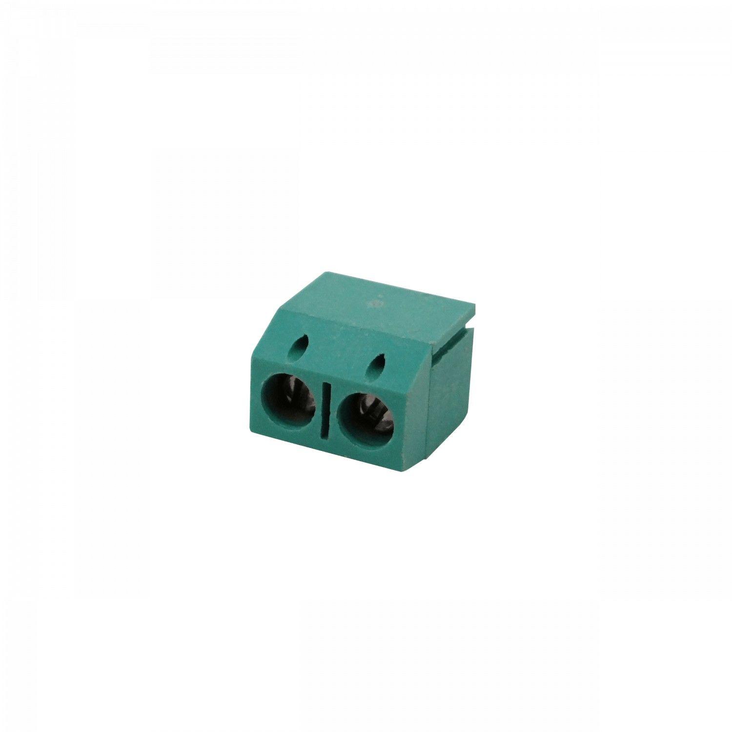 Regleta eléctrica 16 Ampere 2 Pin 300 V 16 A con tornillo verde-5