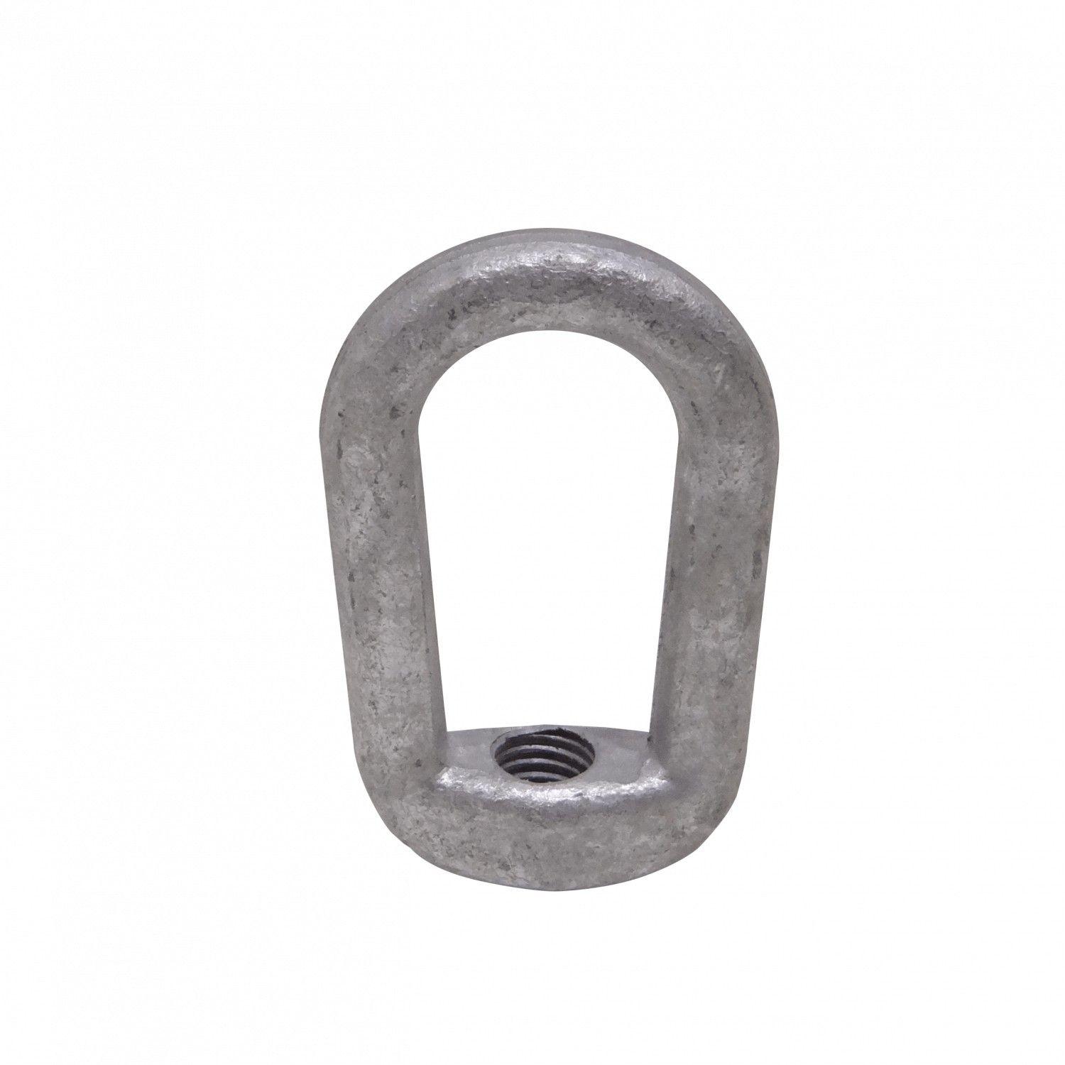 Tuerca ojo de fierro galvanizado 5/8 x 4 pulgadas-0