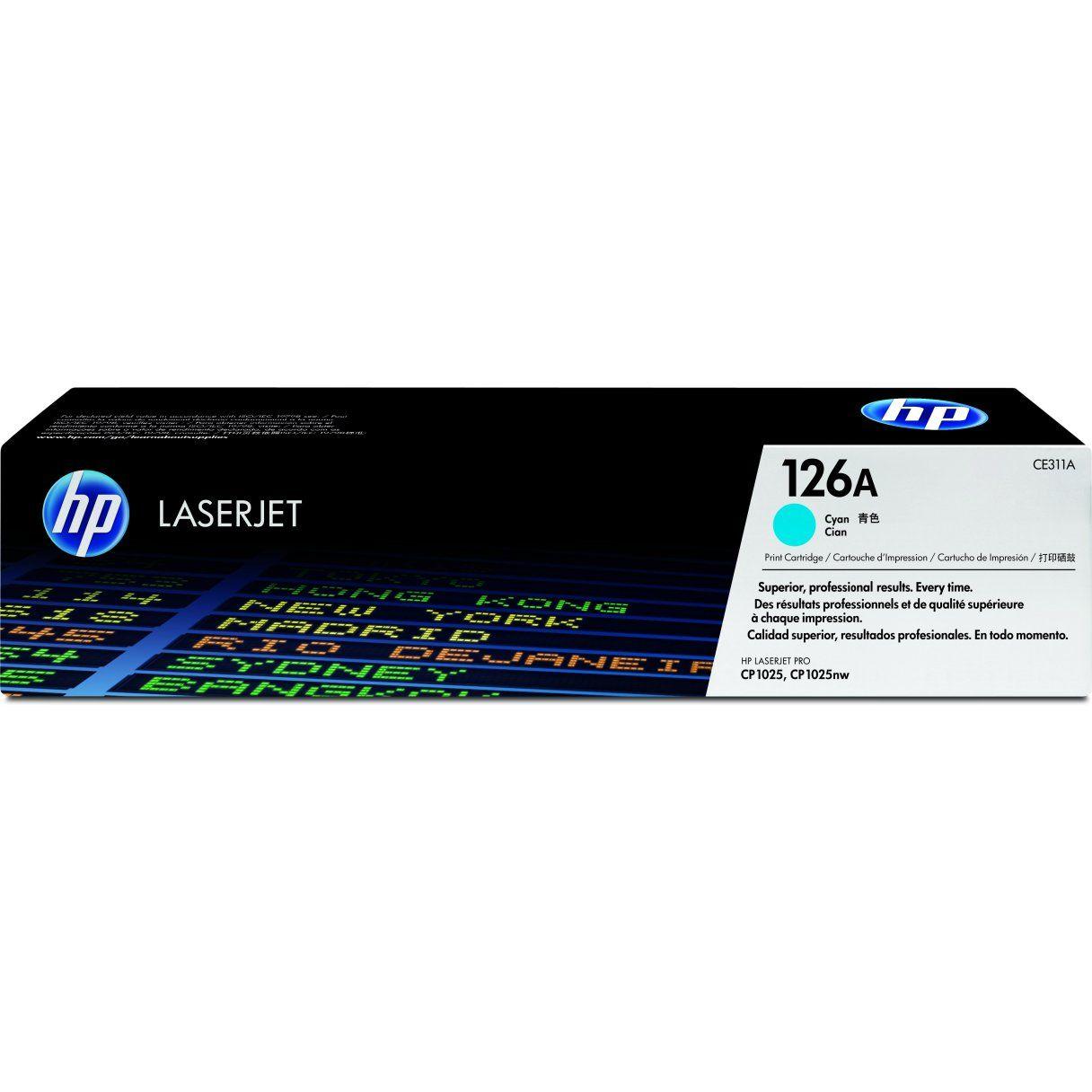 Tóner HP 126A Cian Original CE311A-1
