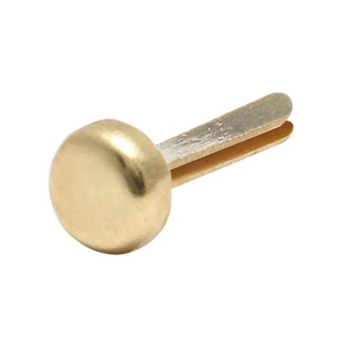 Broche Barrilito 20 mm latonado dorado 100 unidades-2