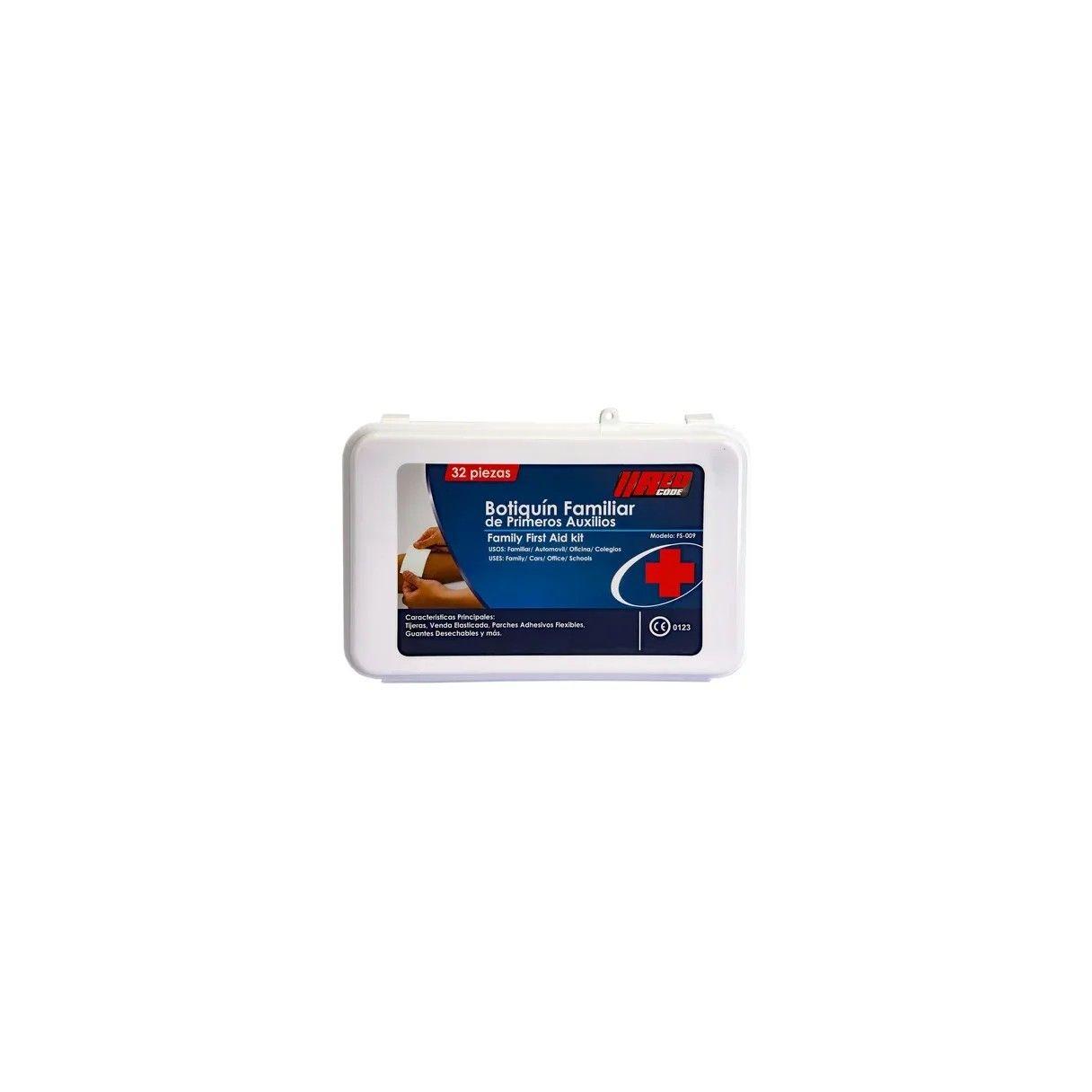 Botiquín Steelpro 32 piezas con productos esenciales-1
