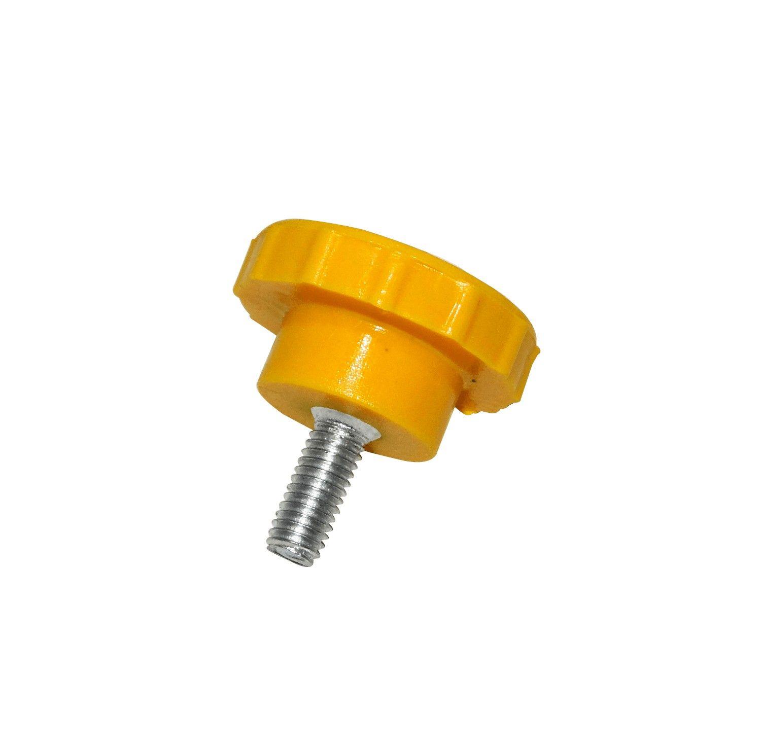 Tornillo M5 rueda PC+ABS LSZH amarillo-5