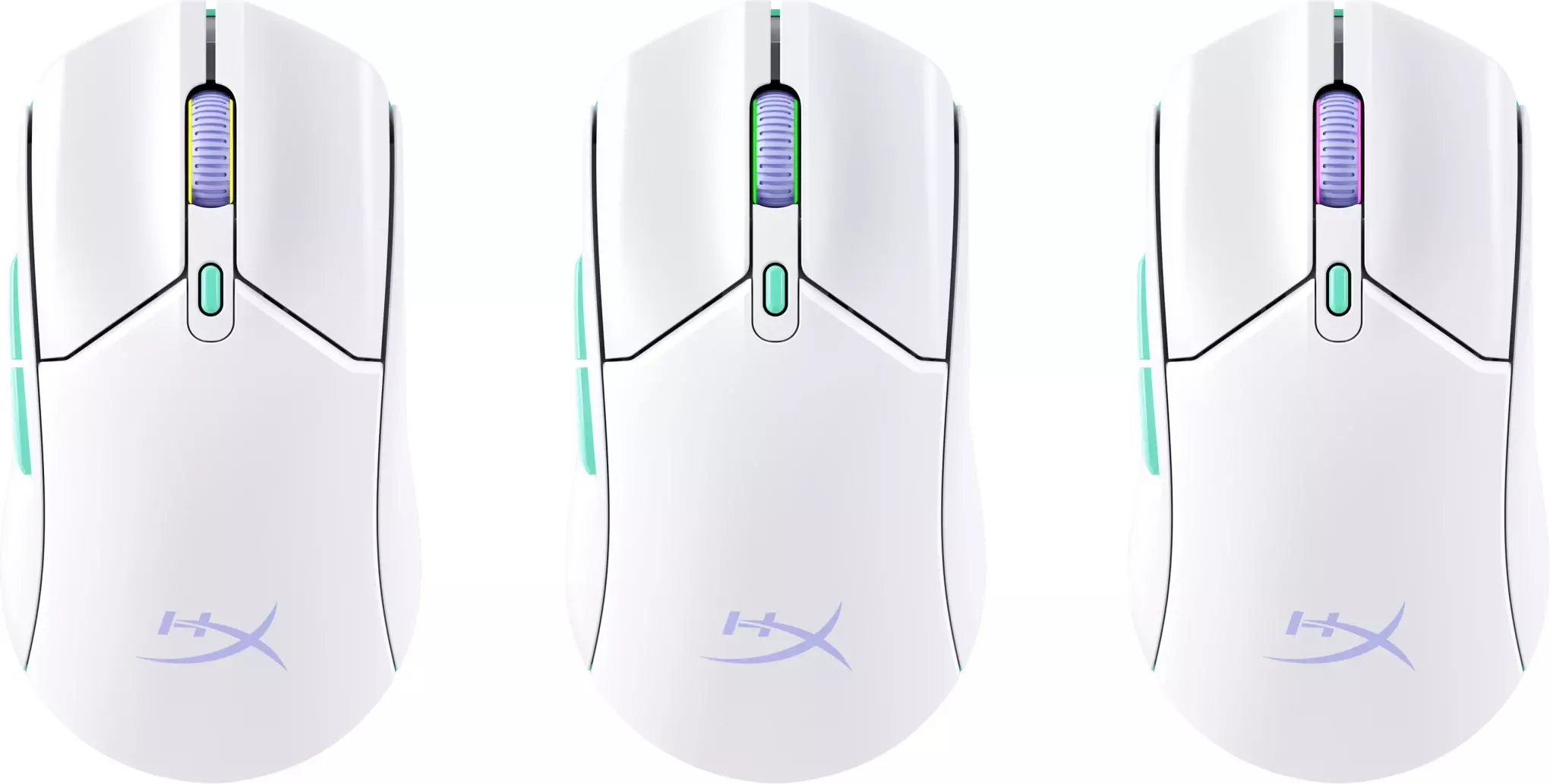 Mouse HyperX Haste 2 Core Wireless inalámbrico blanco-4