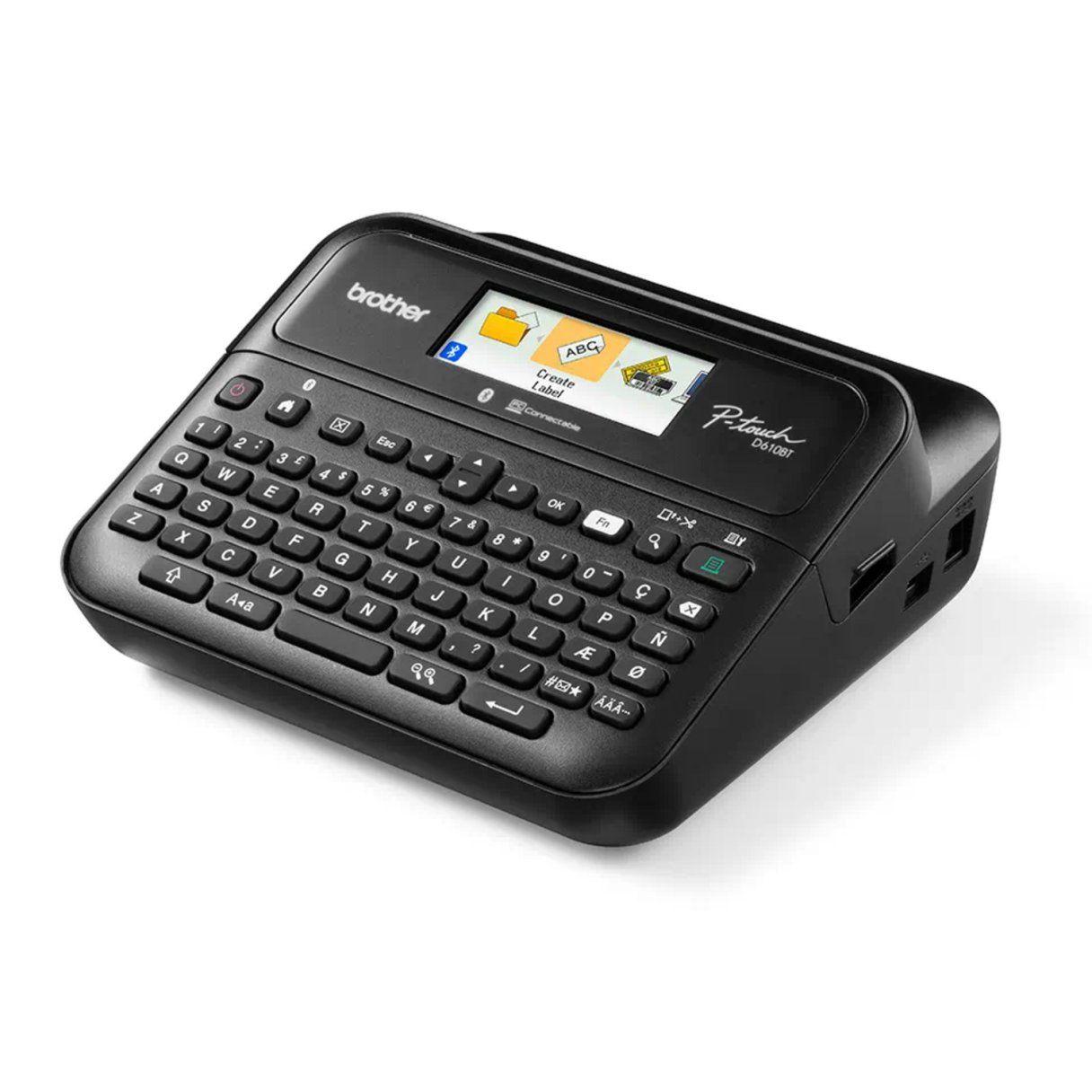 Rotulador Brother PT-D610BTVP impresión clara y precisa negro-2