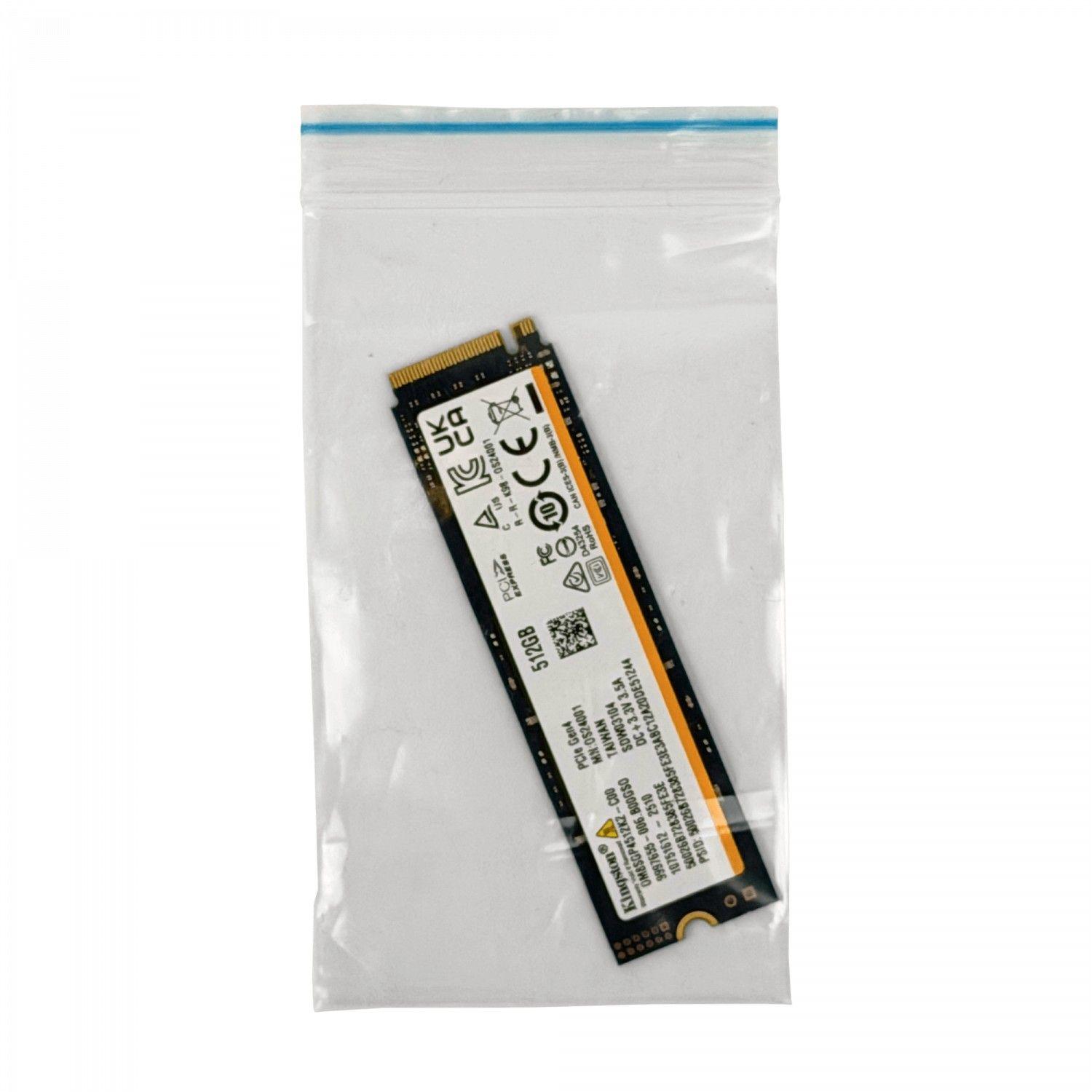 Unidad de estado sólido Kingston OM8SGP4512K2 512 GB NVMe 4700-3400 MB/s-3