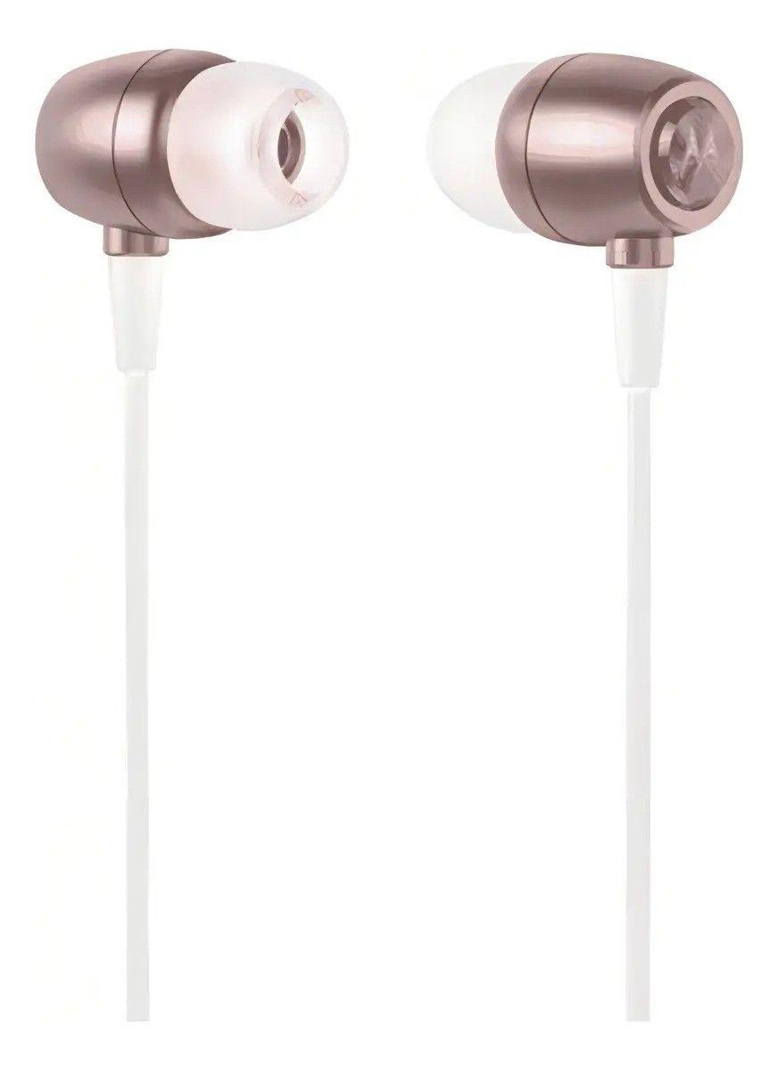 Audífono Motorola SH009 RG earbuds metálicos rosados-2