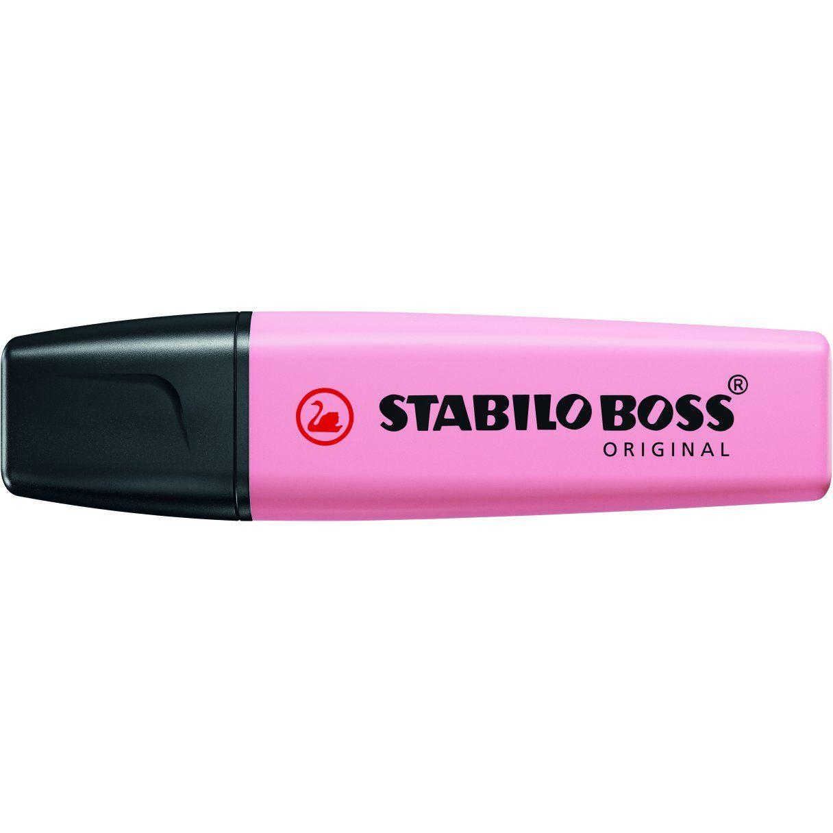 Destacador Stabilo Boss Pastel Rosado-0