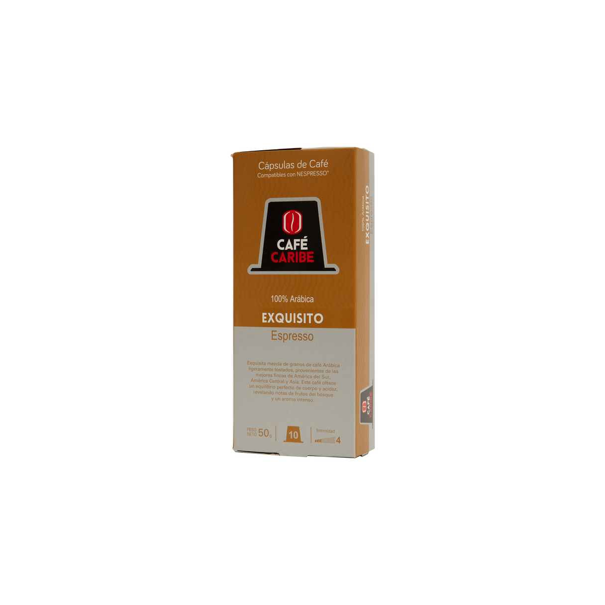 Cápsula de café Café Caribe Exquisito Arábico 10 unidades-1
