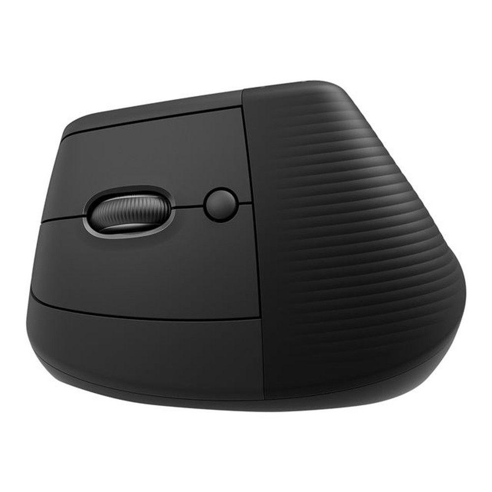 Mouse inalámbrico Logitech Lift vertical zurdo grafito-1