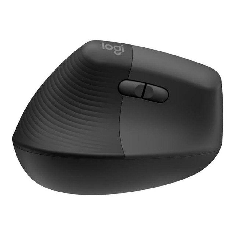 Mouse inalámbrico Logitech Lift vertical zurdo grafito-4