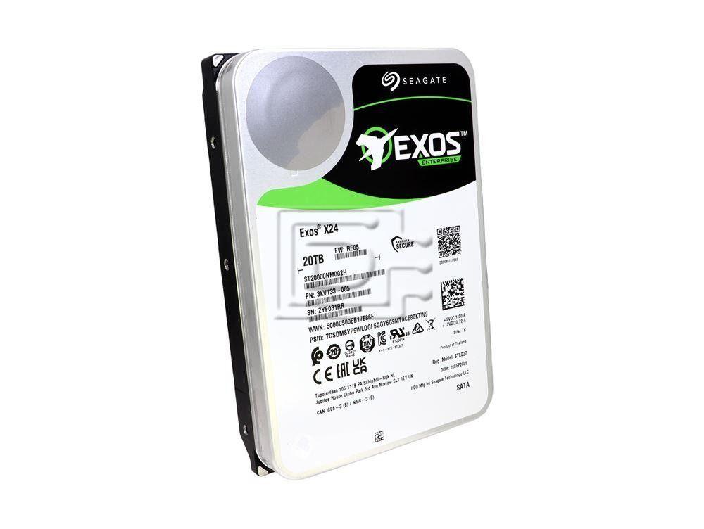 Disco duro Seagate Exos X24 ST20000NM002H 20 TB 7200 RPM 3,5 SATA 12 GB/s-2