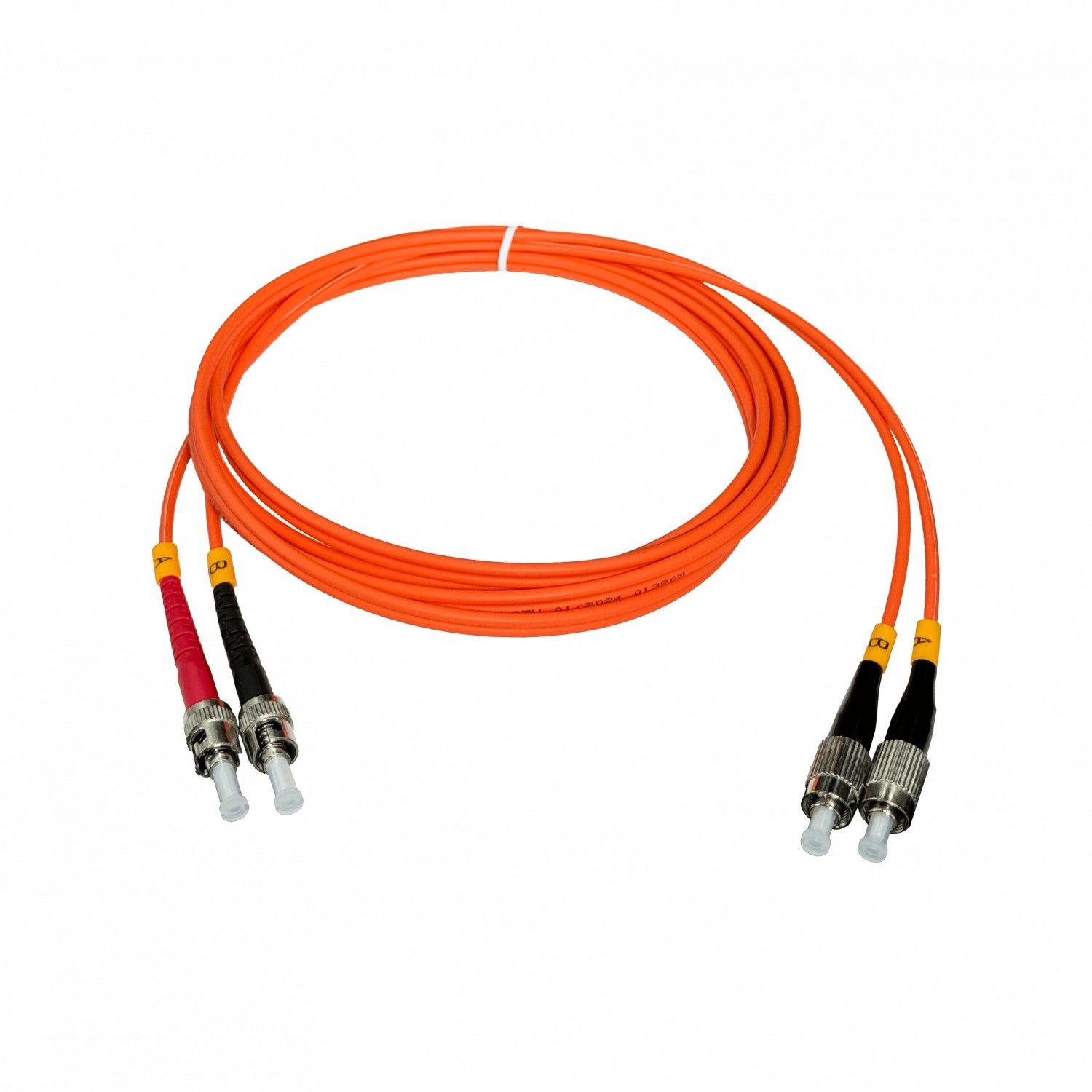 Jumper de fibra óptica OM1 Multimodo 2 m 62.5/125 um LSZH-3