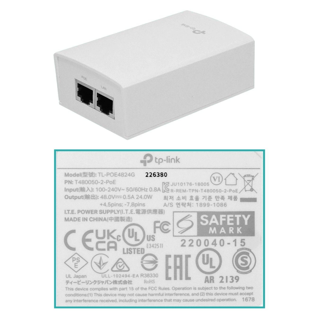 Punto de acceso TP-LINK AC1750 2,4/5 GHz 450/1300 Mbps con PoE-3