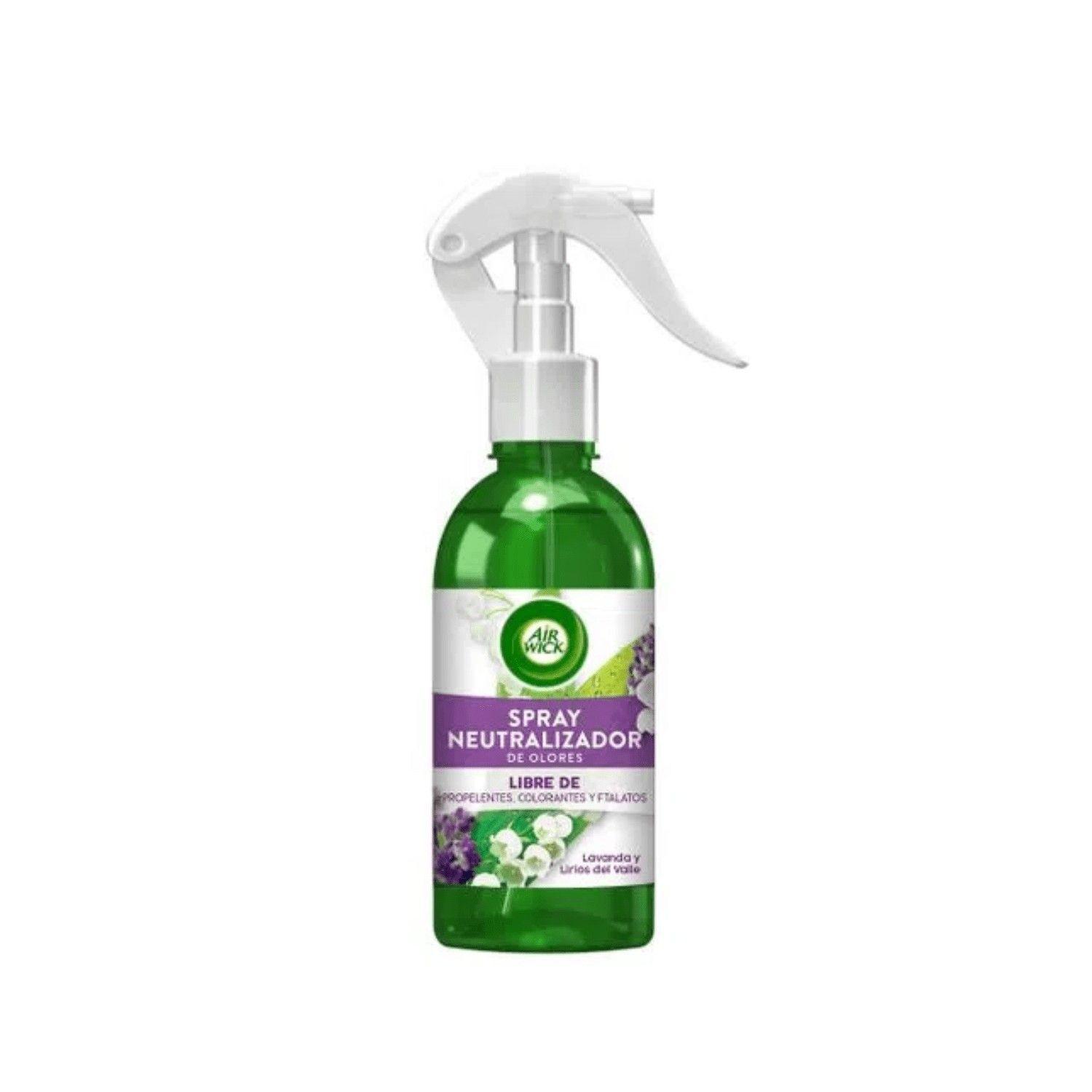 Desodorante ambiental Air Wick Spray Lavanda y Lirios del Valle 237 ml-0