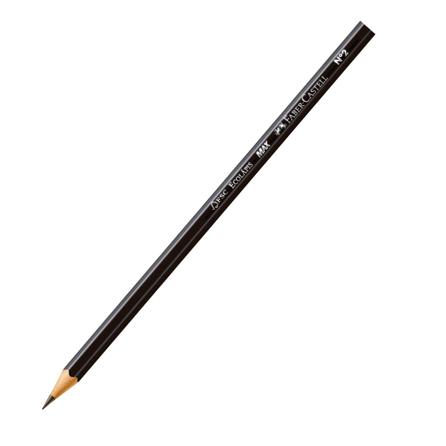 Lápiz grafito Faber-Castell N°2 HB hexagonal-0
