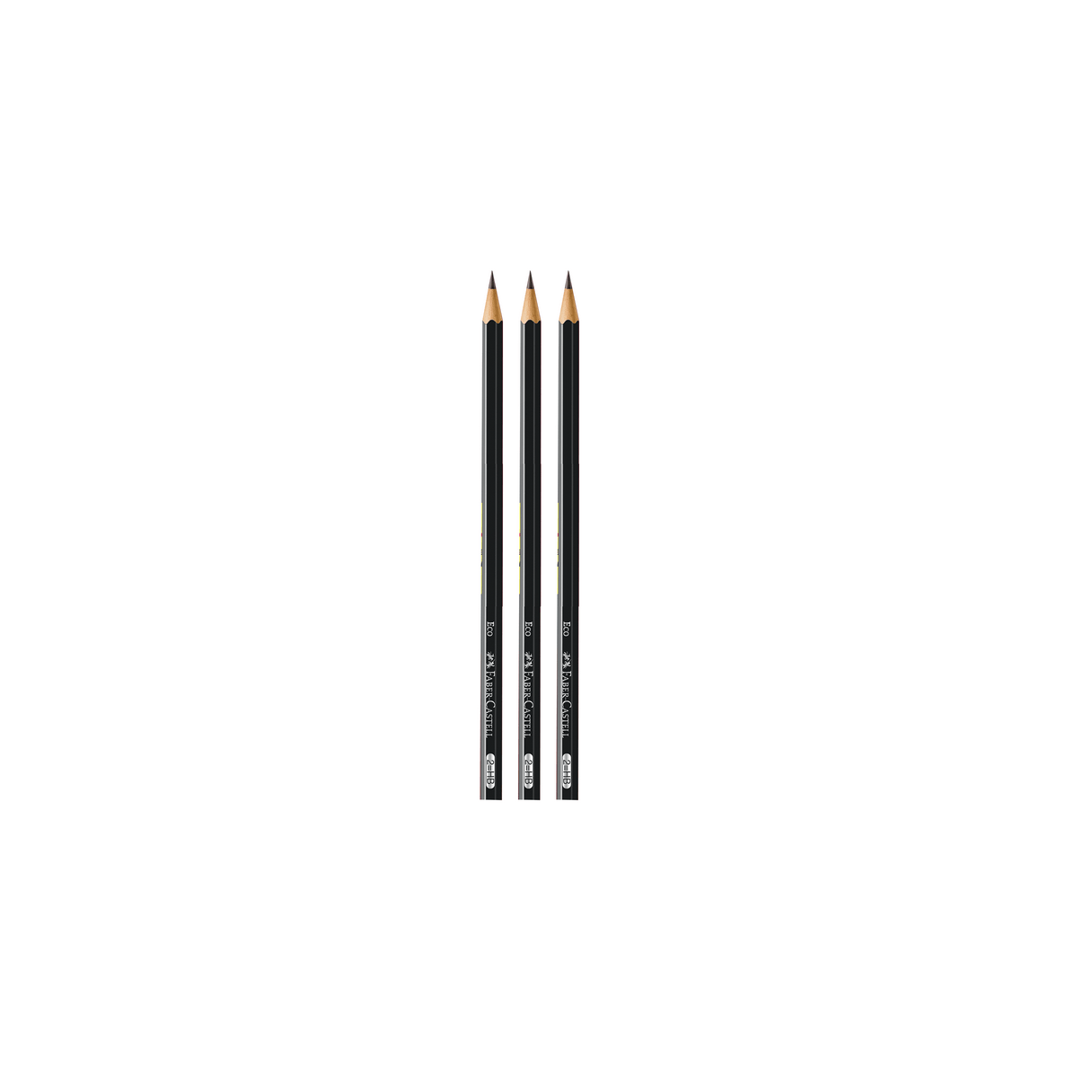 Lápiz grafito Faber-Castell N°2 HB hexagonal-3