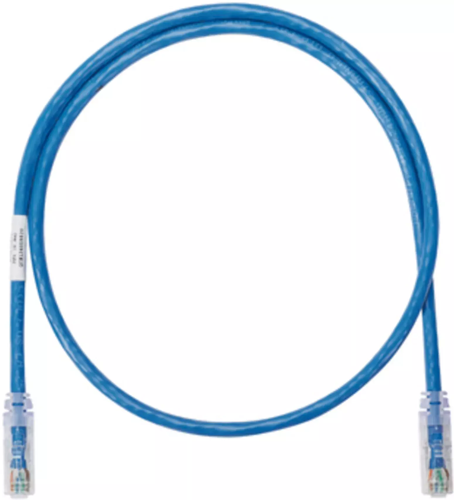 Cable de parcheo Panduit NetKey CAT6A UTP 0,9 m azul-1