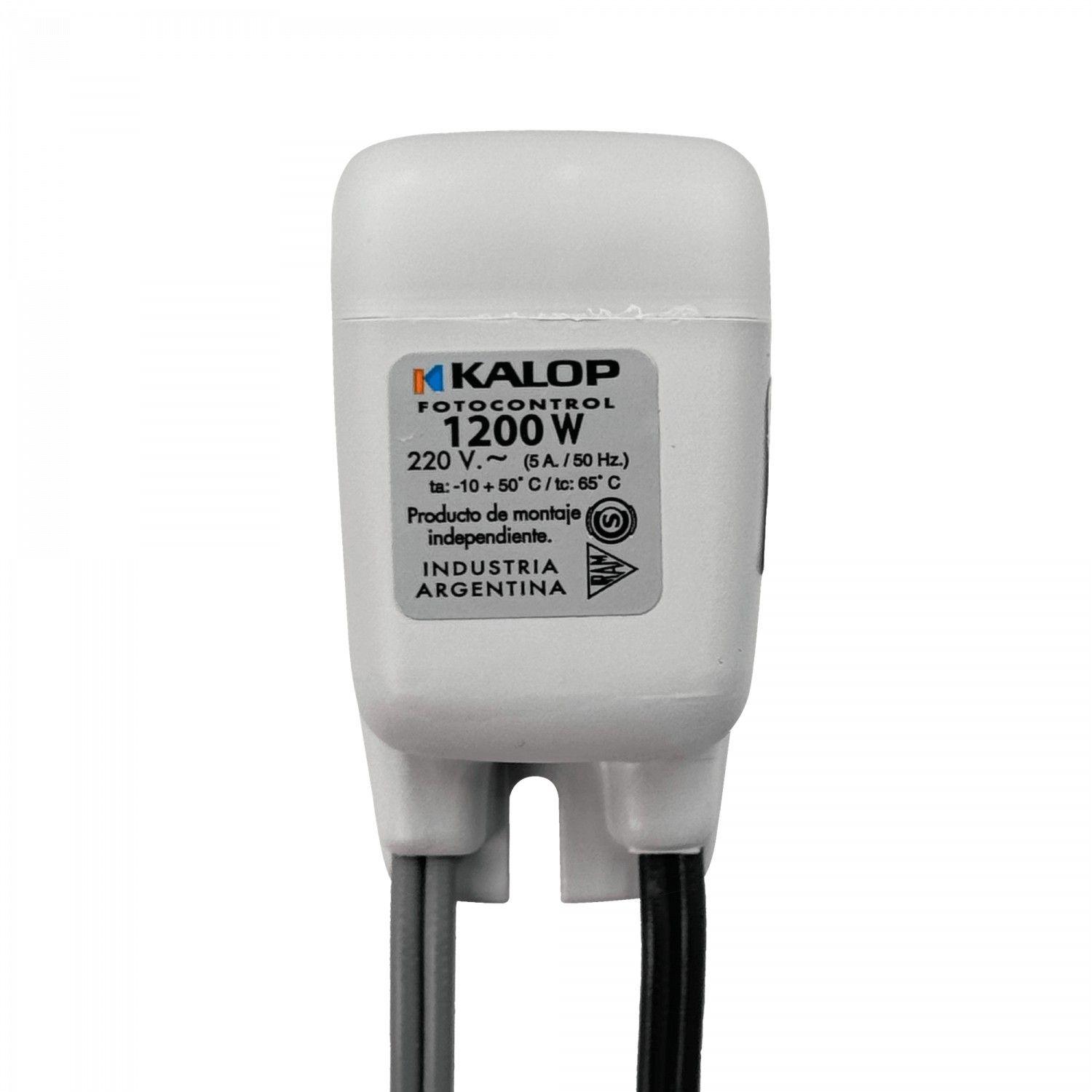 Celula fotoeléctrica Kalop 1000 W 220 V IP44 UV 10/30 Lux-1