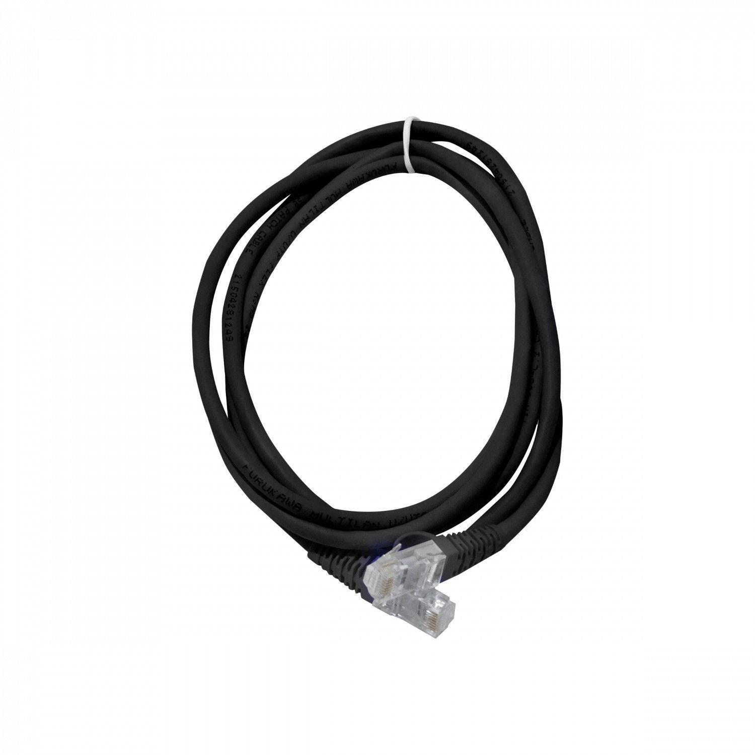 Cable patch Furukawa Cat6 U/UTP 2 m LSZH negro-4