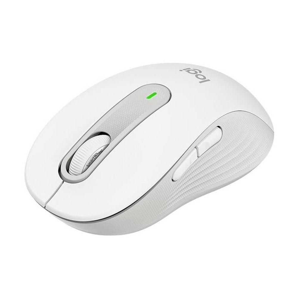 Mouse inalámbrico Logitech Signature M650 2.4 GHz blanco-1