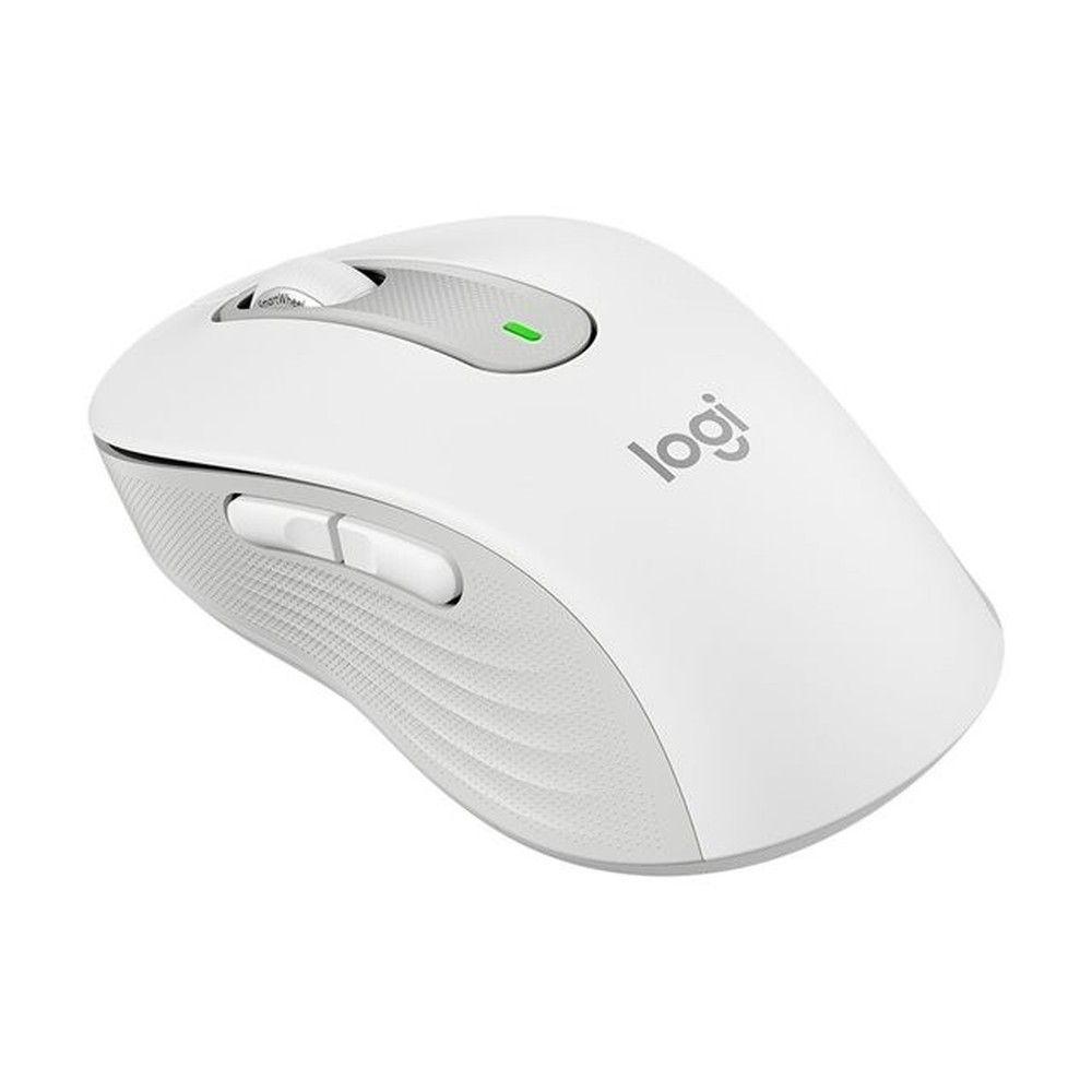 Mouse inalámbrico Logitech Signature M650 2.4 GHz blanco-3