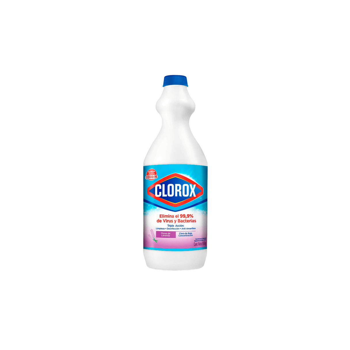 Cloro Clorox 950 cc con flores de lavanda-0
