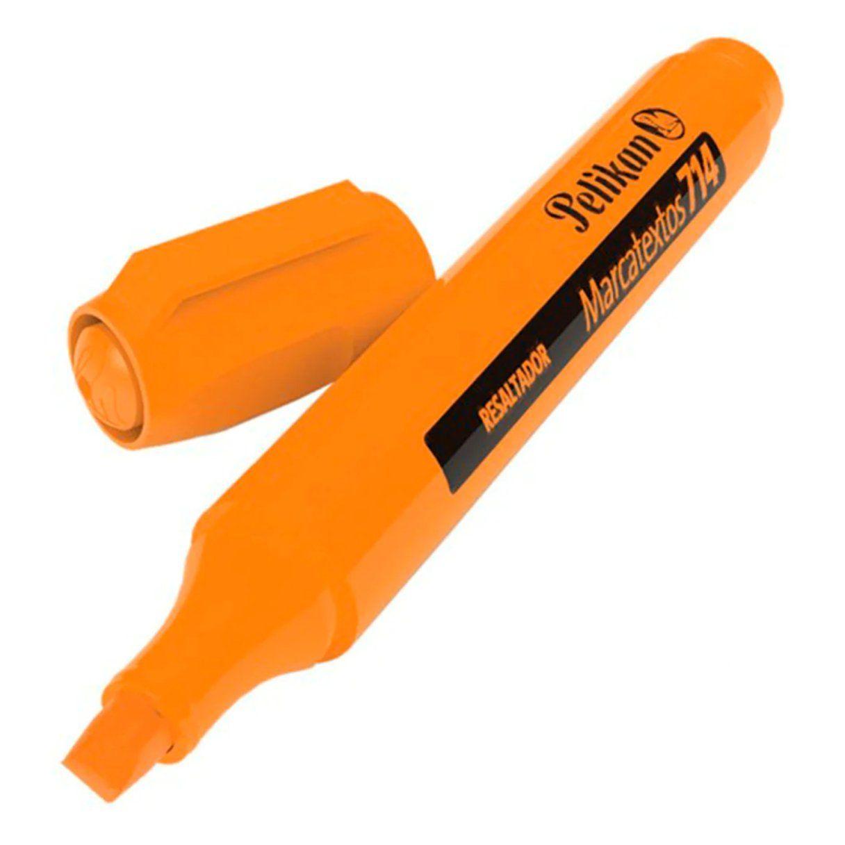 Marcatextos Pelikan 714 naranja tinta universal-1