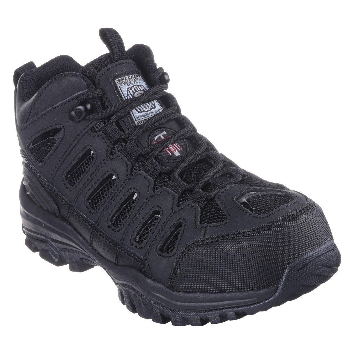 Botín de seguridad Skechers Bellshill Talla 35 negro-1