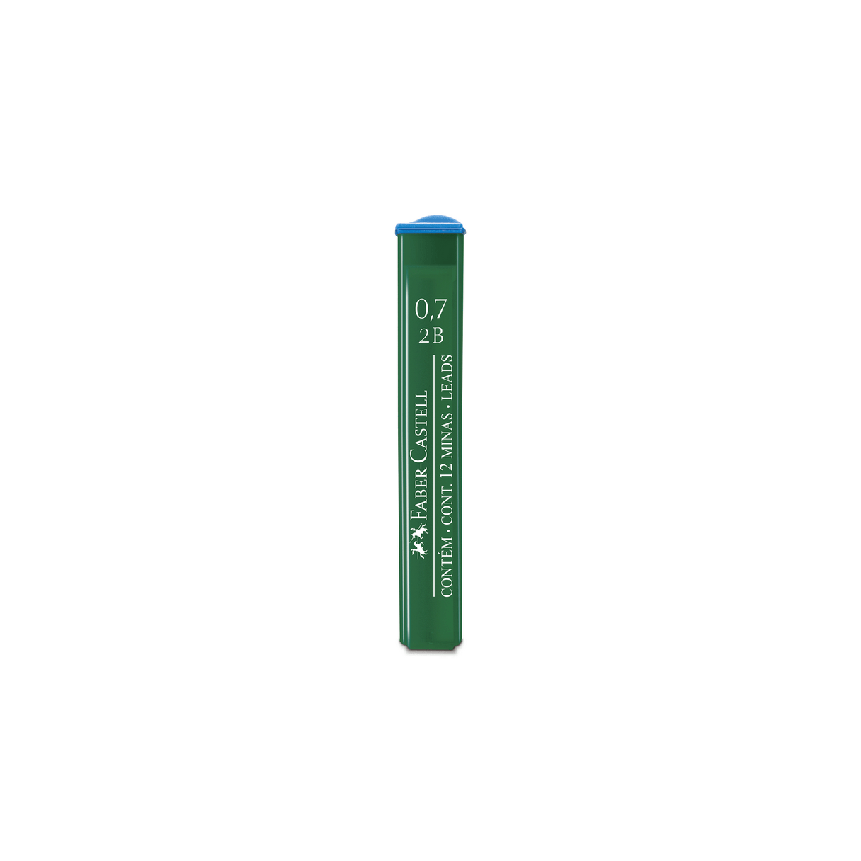 Minas Faber Castell 0.7 mm 2B resistentes a la rotura-0