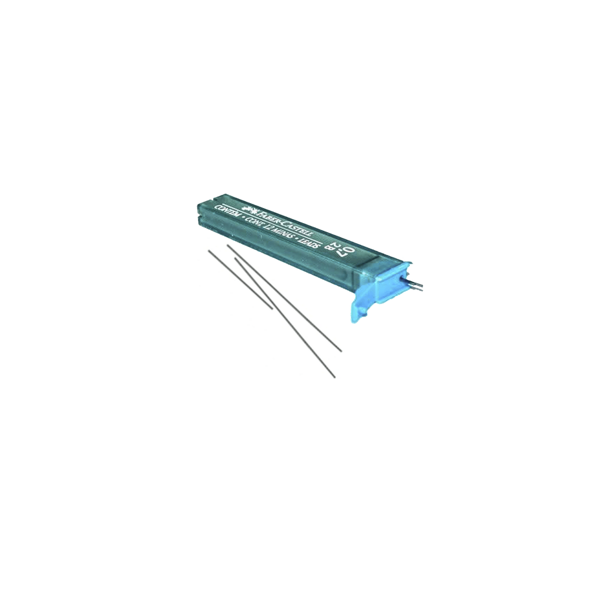 Minas Faber Castell 0.7 mm 2B resistentes a la rotura-1