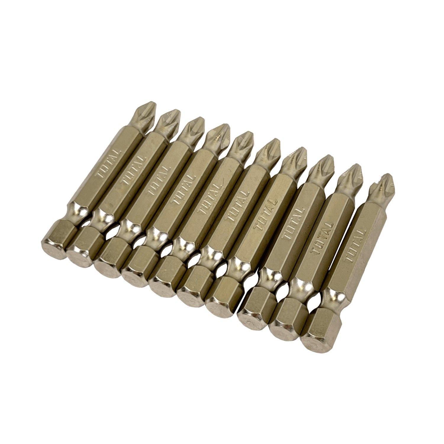 Set de puntas Phillips Total PH2 10 piezas 50 mm-5