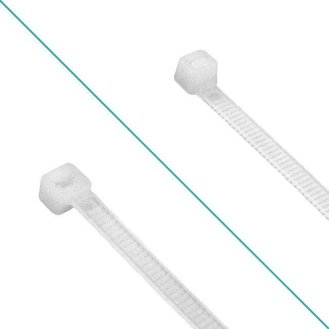 Amarra plástica 500x4,8 mm nylon blanca-3