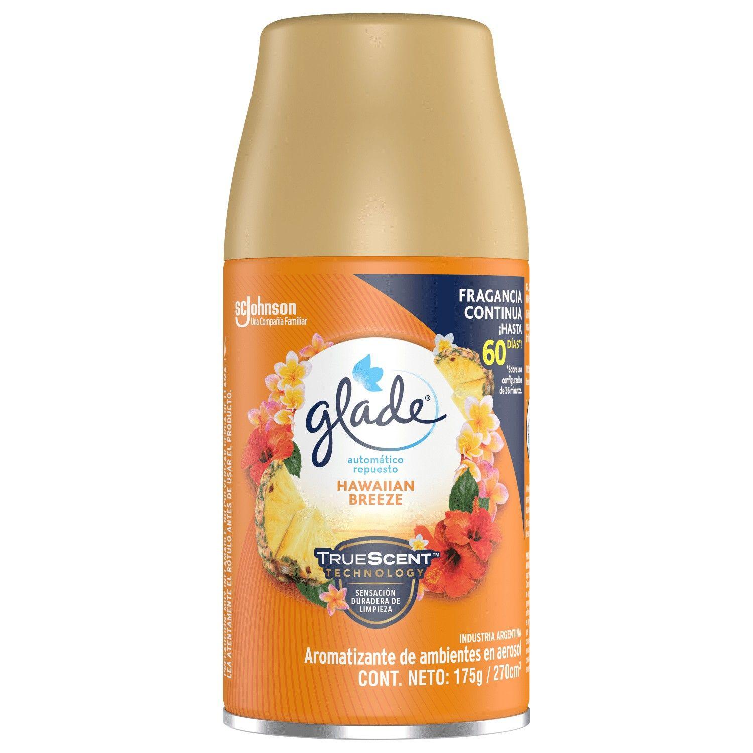 Repuesto desodorante ambiental Glade automático Hawaiian Breeze 270 ml-0