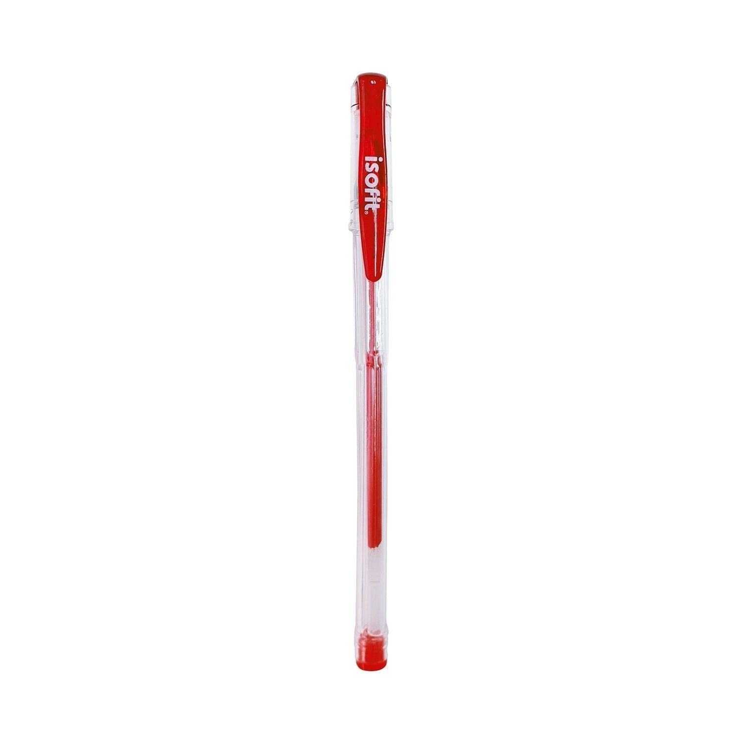 Bolígrafo gel Isofit 0.7 mm rojo-0