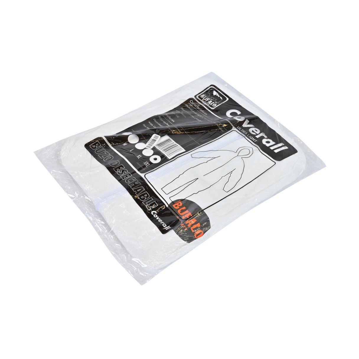 Buzo desechable polipropileno XXL blanco-0