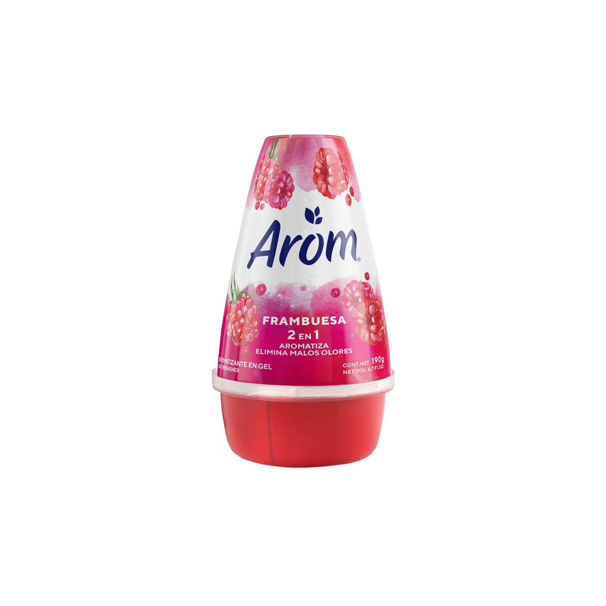 Desodorante ambiental Arom Cono gel frambuesa 190 g-1