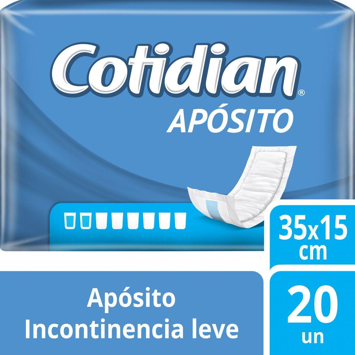 Apósito absorbente Cotidian Multiuso talla única 20 unidades-2