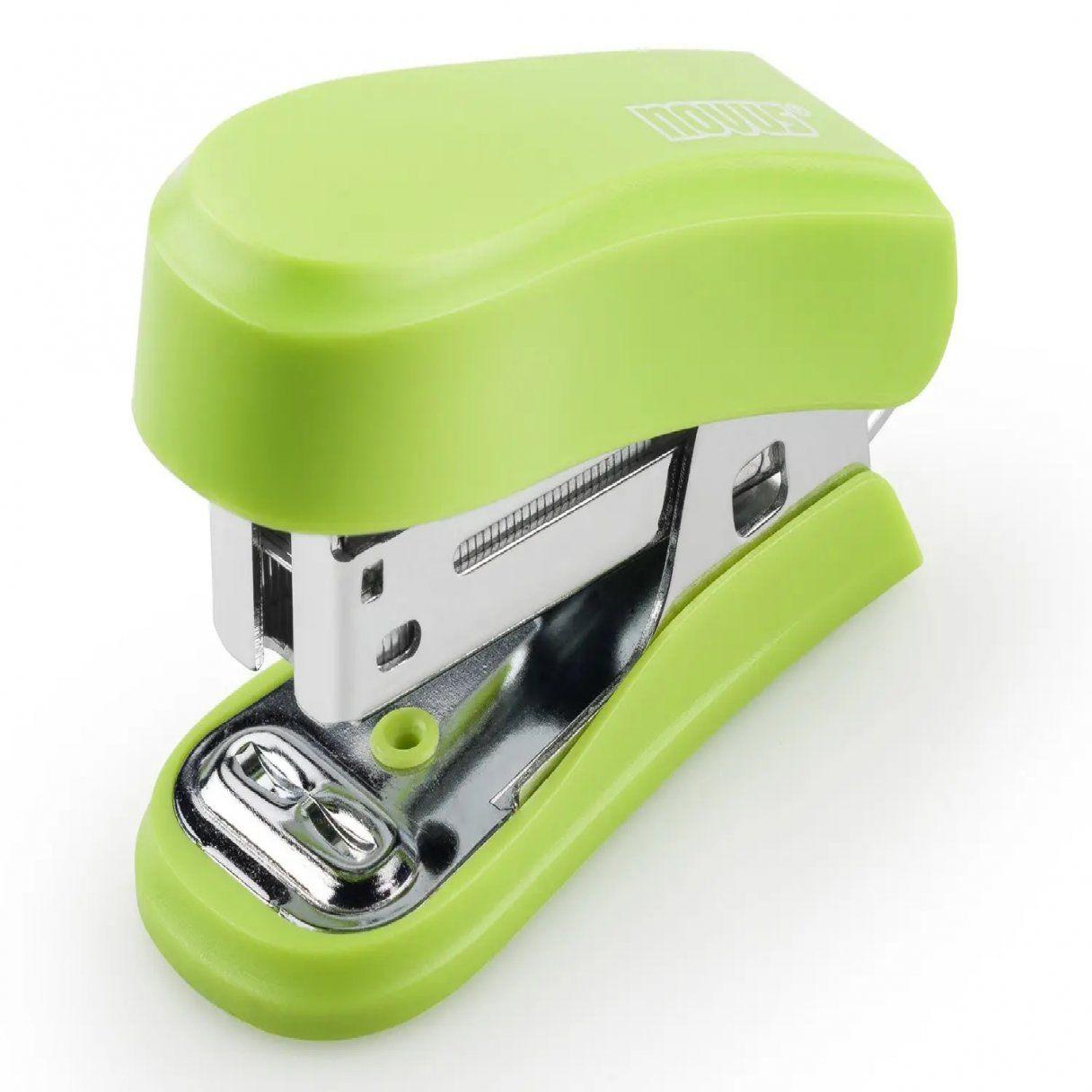 Corchetera Novus Mini 26/6 y 24/6 verde-0
