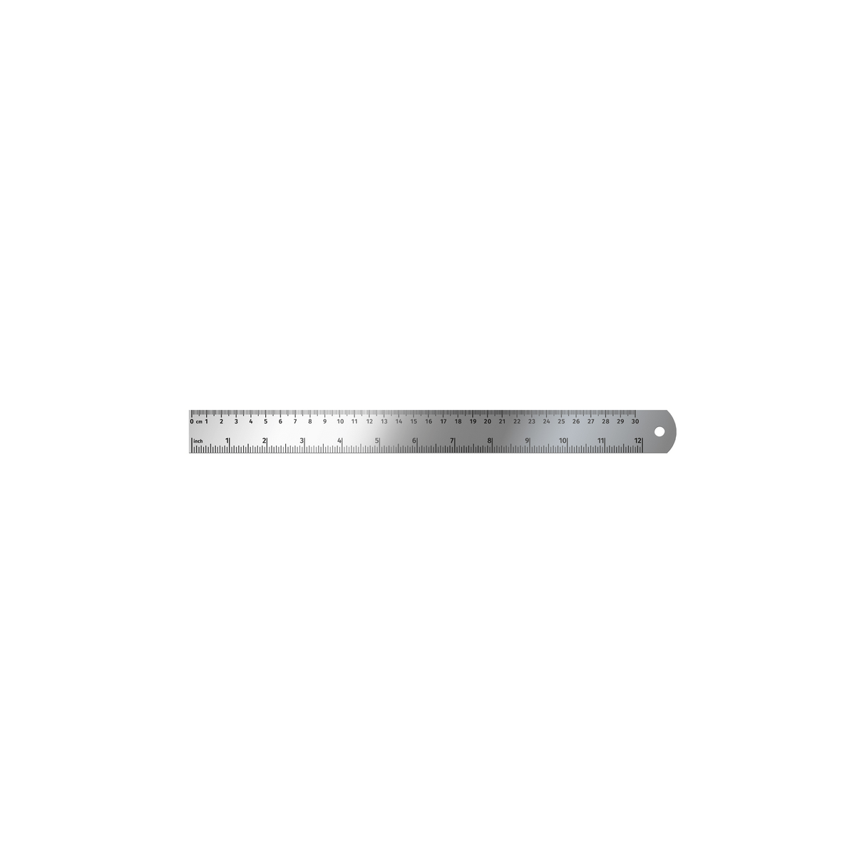 Regla graduada Proarte 30 cm metal-1